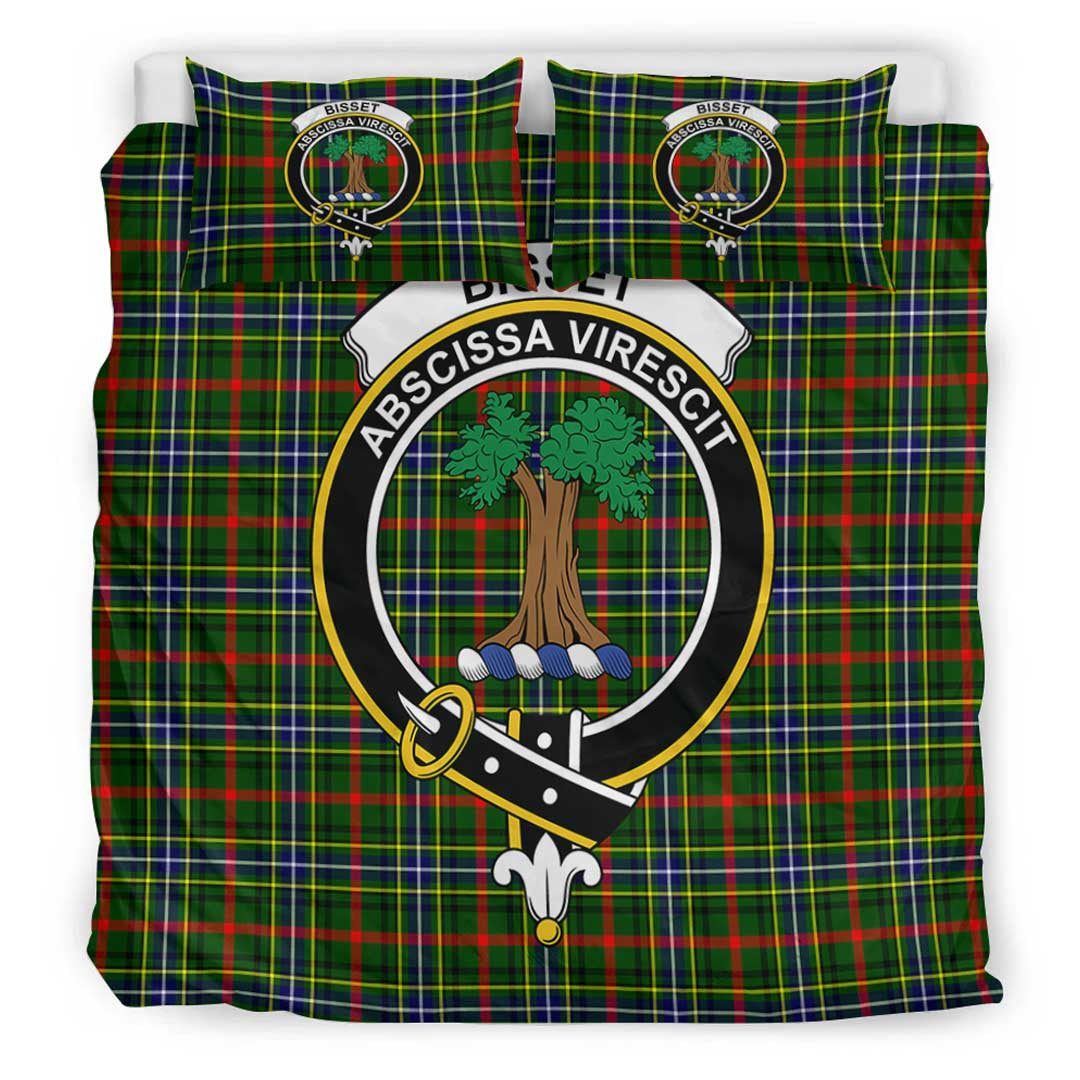 Bisset Tartan Crest Bedding Set