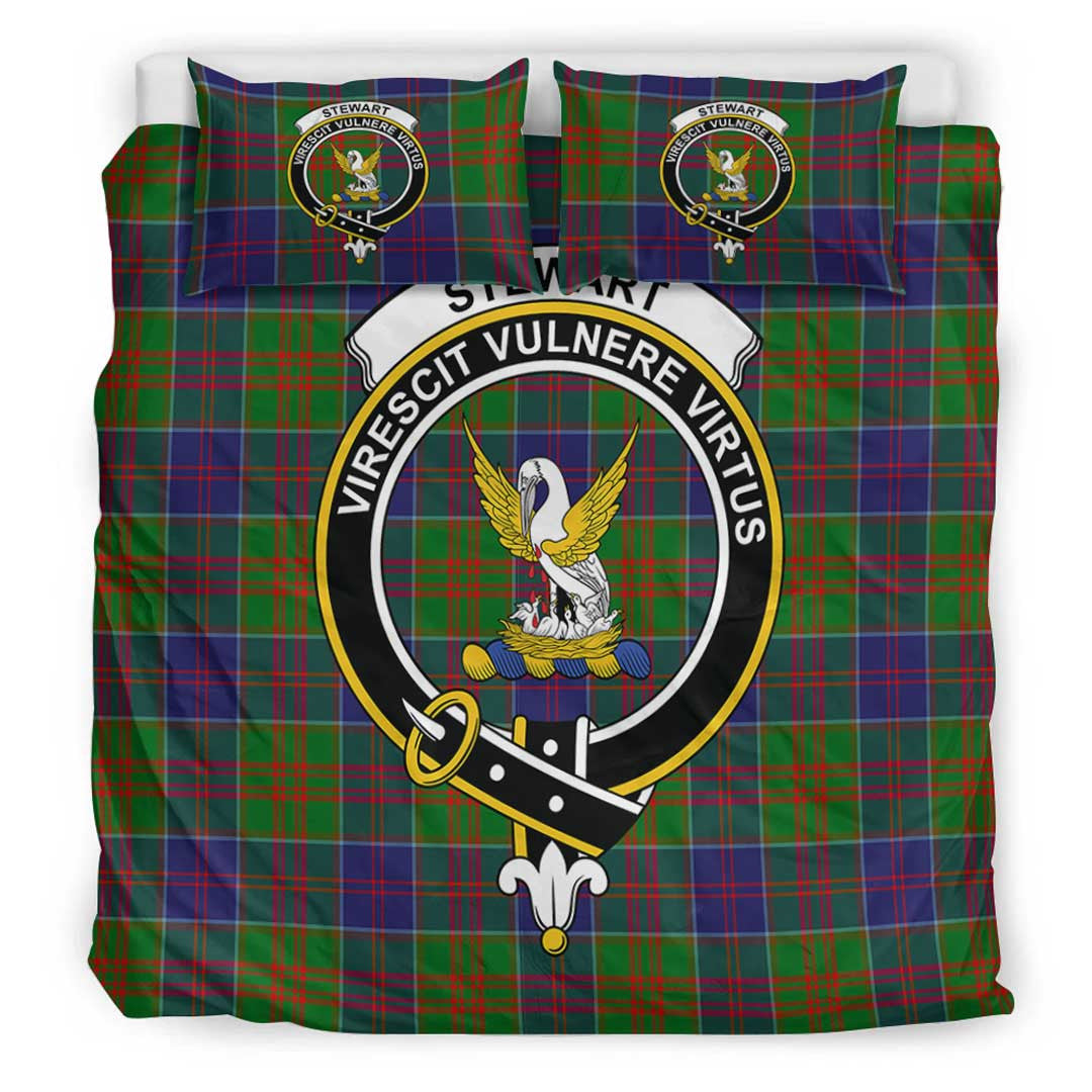 Stewart of Appin Hunting Modern Tartan Crest Bedding Set