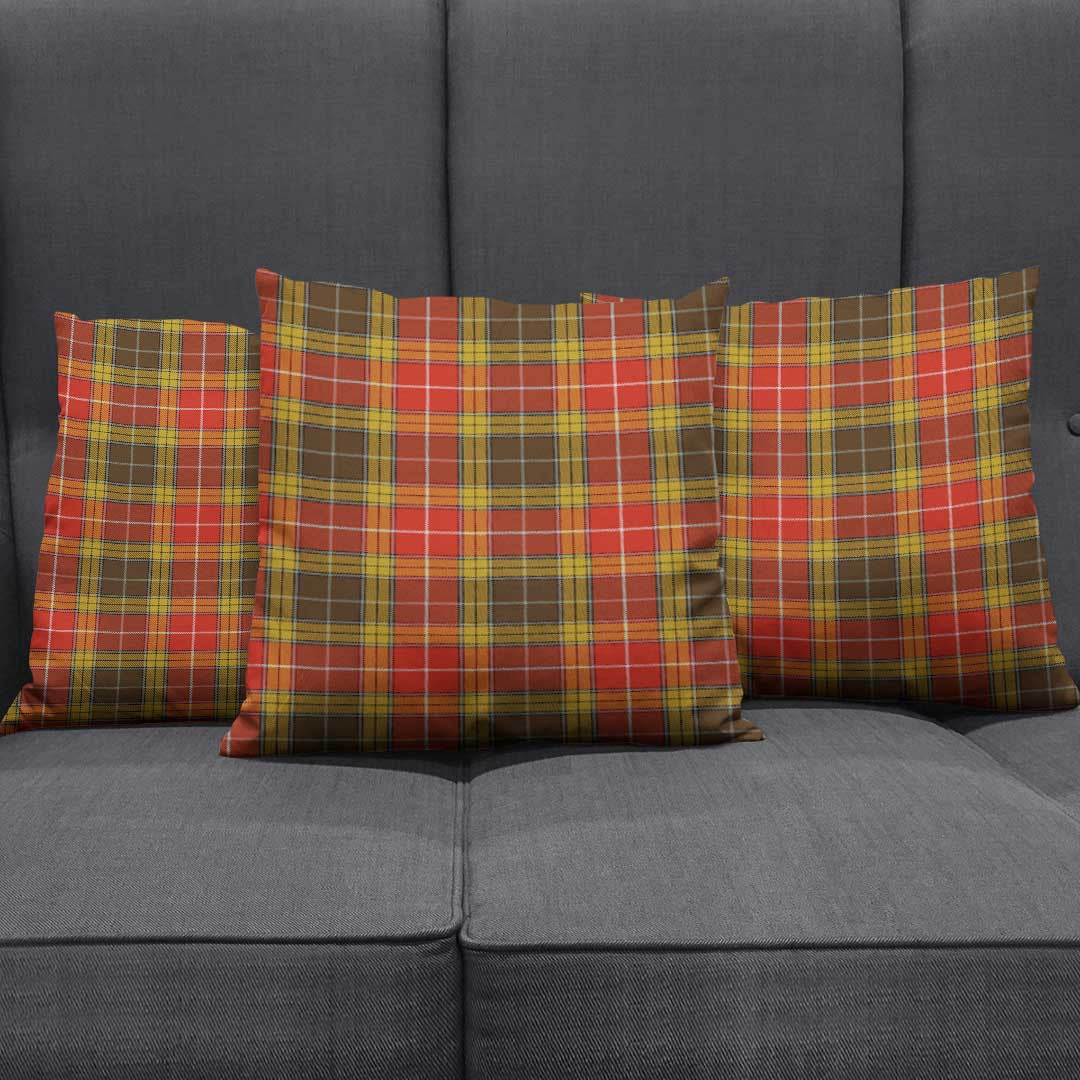 Buchanan Old Set Weathered Tartan Plaid Pillow Cover