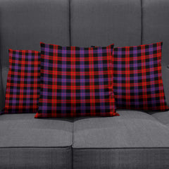 Brown Modern Tartan Plaid Pillow Cover