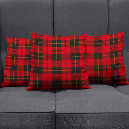 Wallace Weathered Tartan Plaid Pillow Cover