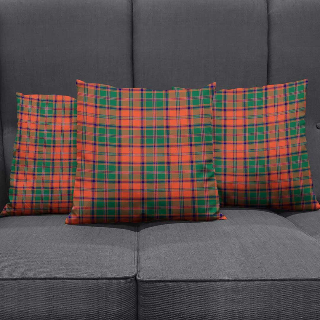 Stewart Of Appin Ancient Tartan Plaid Pillow Cover