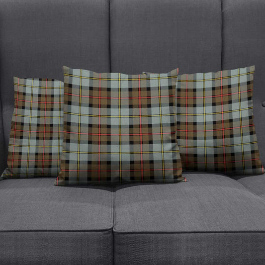 Macleod Of Harris Weathered Tartan Plaid Pillow Cover