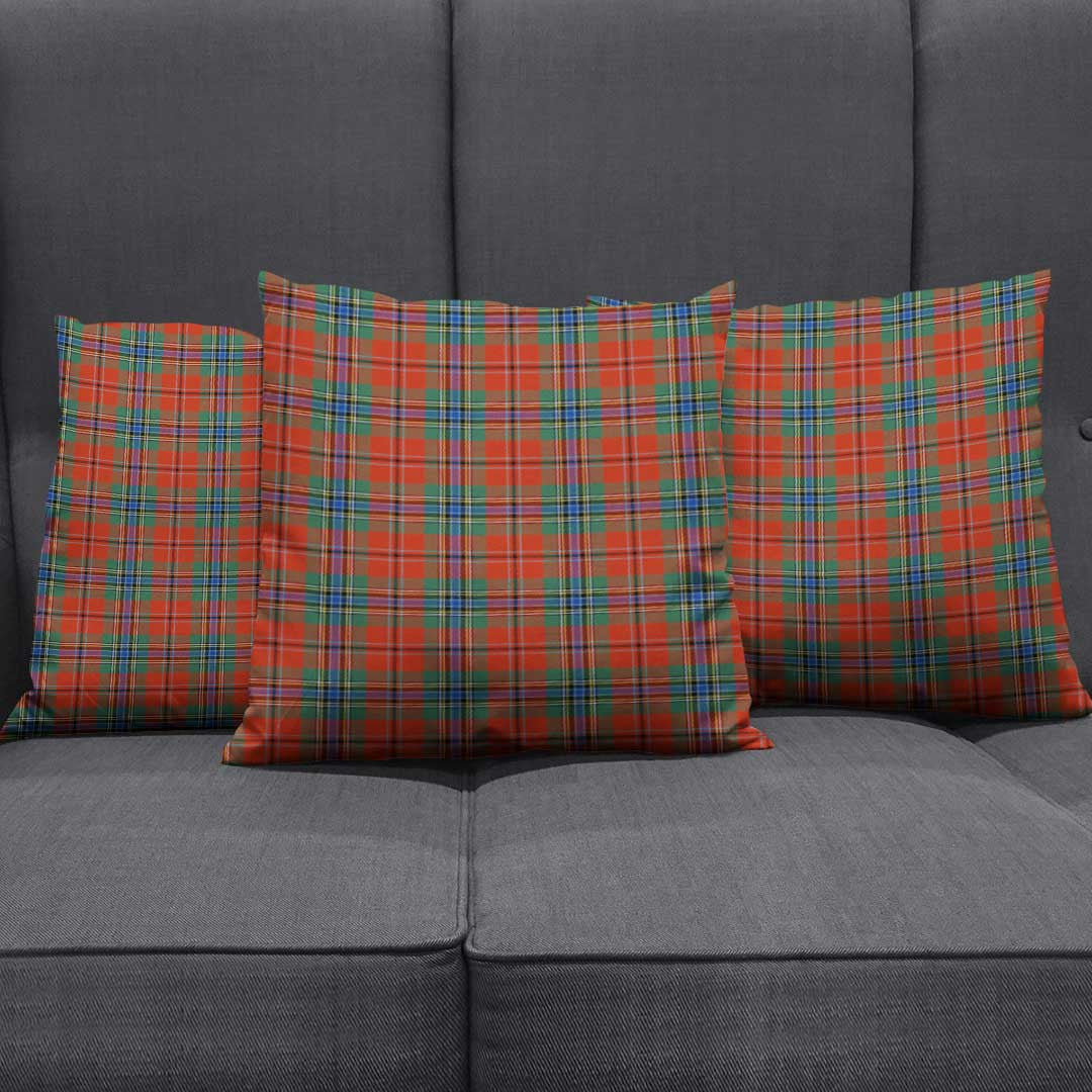 Maclean Of Duart Ancient Tartan Plaid Pillow Cover