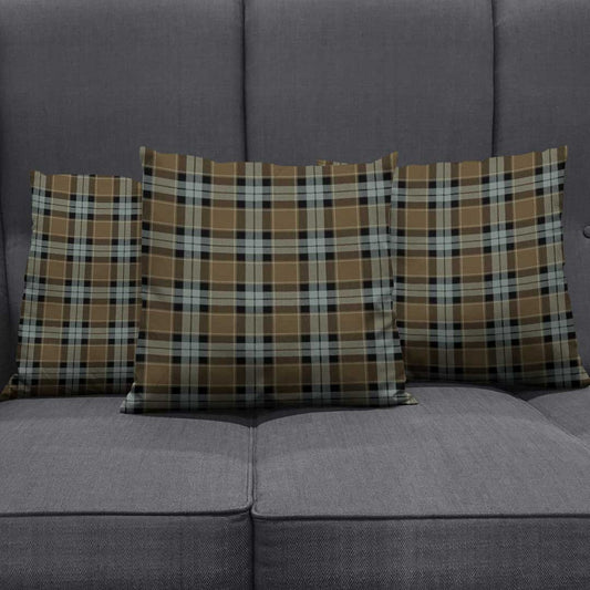 Graham Of Menteith Weathered Tartan Plaid Pillow Cover