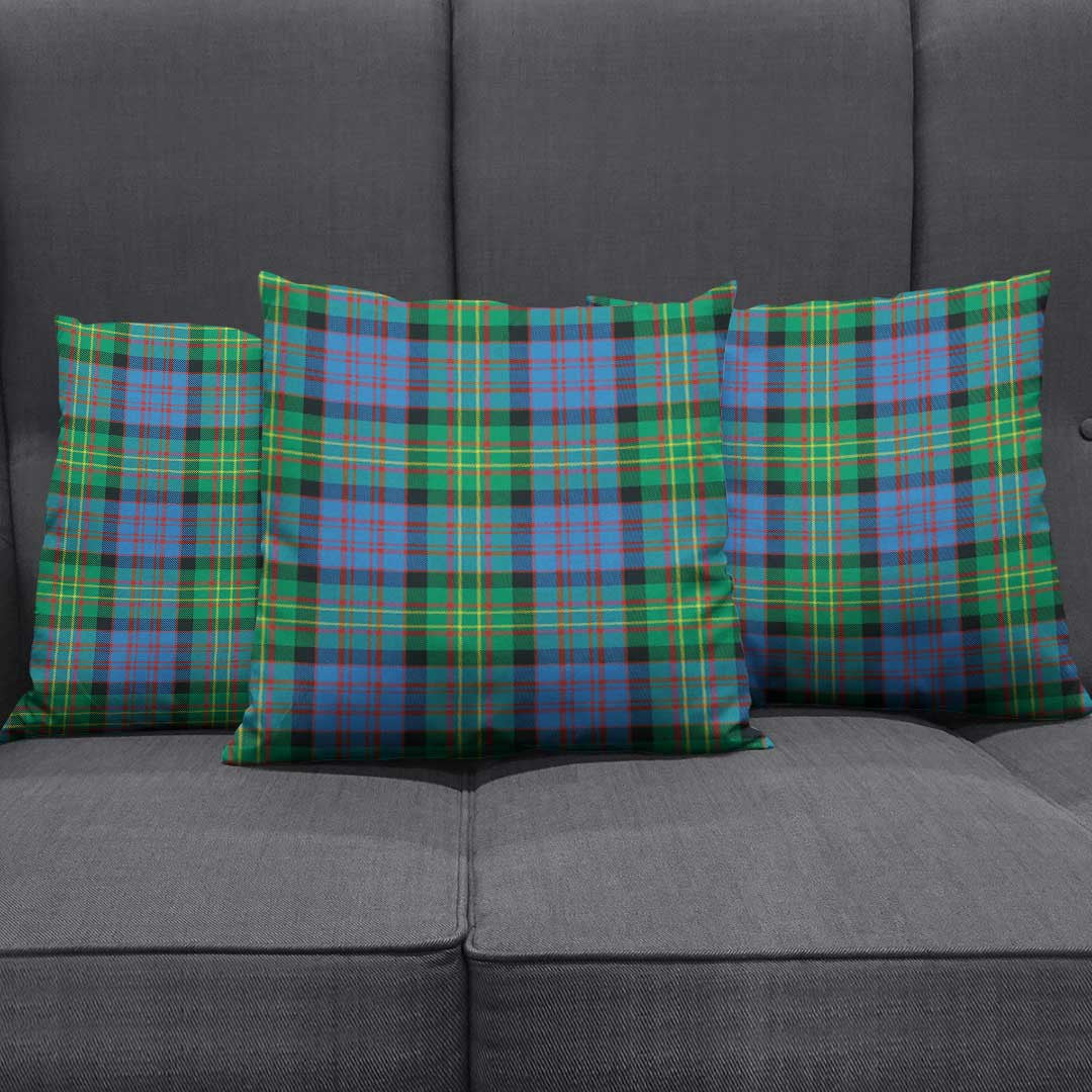 Bowie Ancient Tartan Plaid Pillow Cover