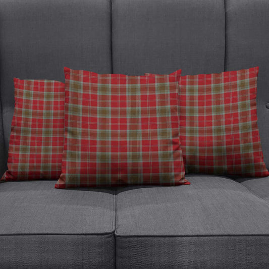 Lindsay Weathered Tartan Plaid Pillow Cover