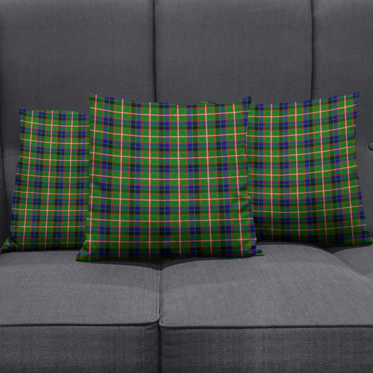 Reid Green Tartan Plaid Pillow Cover