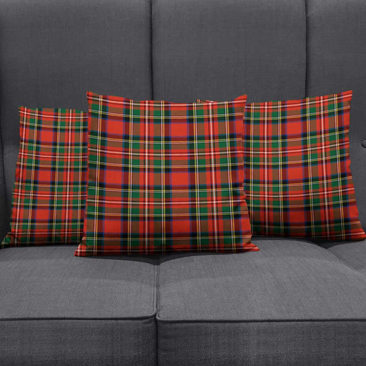 Stewart Royal Modern Tartan Plaid Pillow Cover