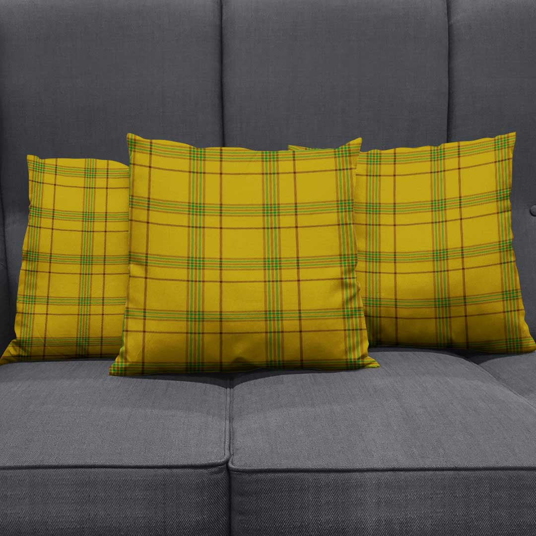 Houston Tartan Plaid Pillow Cover