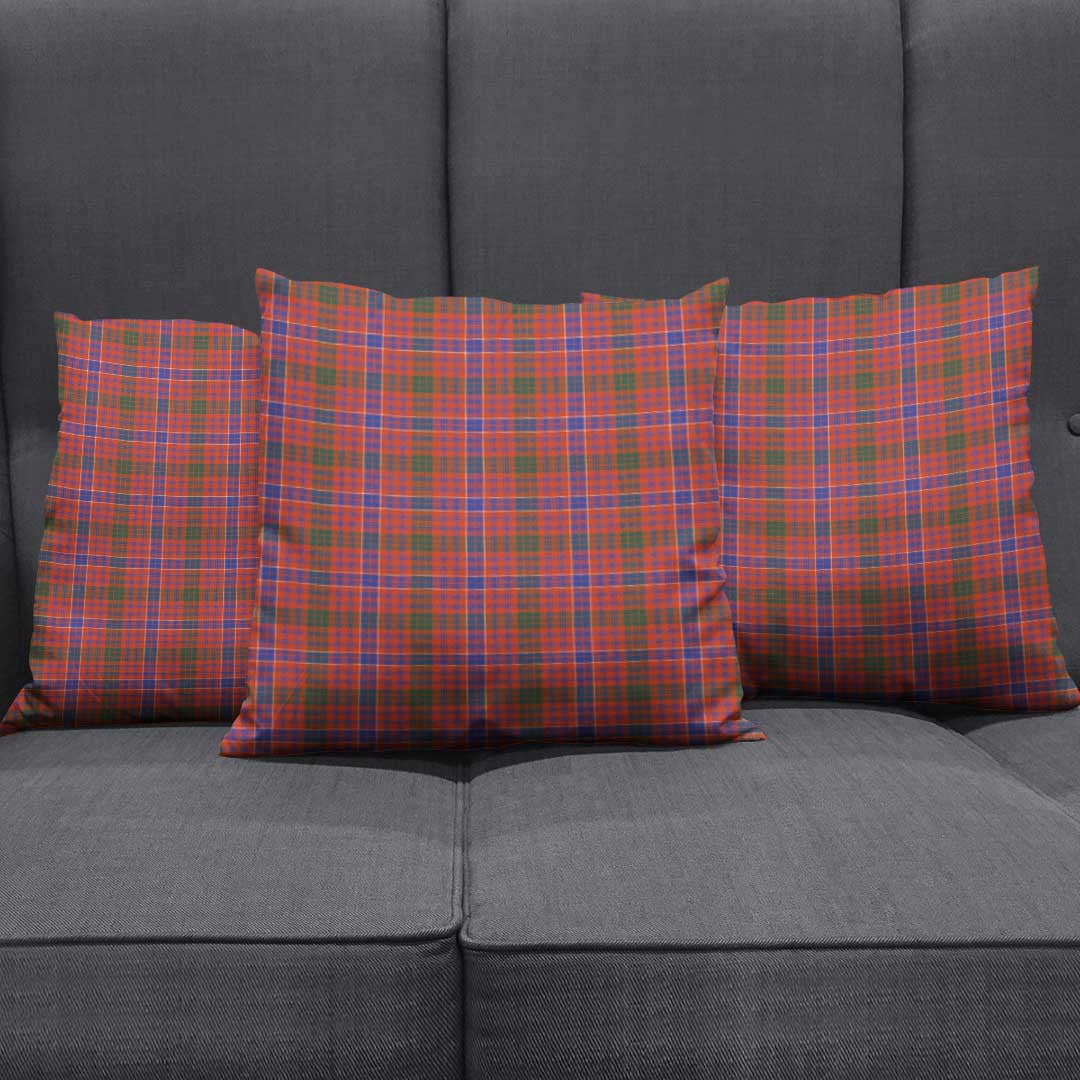 Macrae Ancient Tartan Plaid Pillow Cover