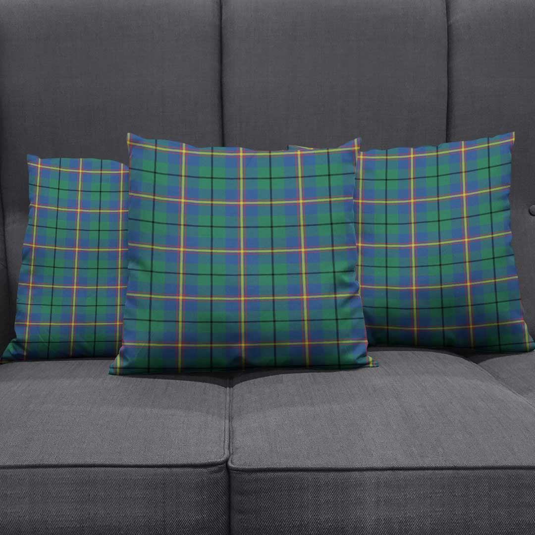 Carmichael Ancient Tartan Plaid Pillow Cover