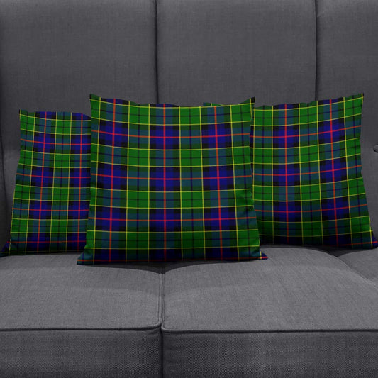 Forsyth Modern Tartan Plaid Pillow Cover