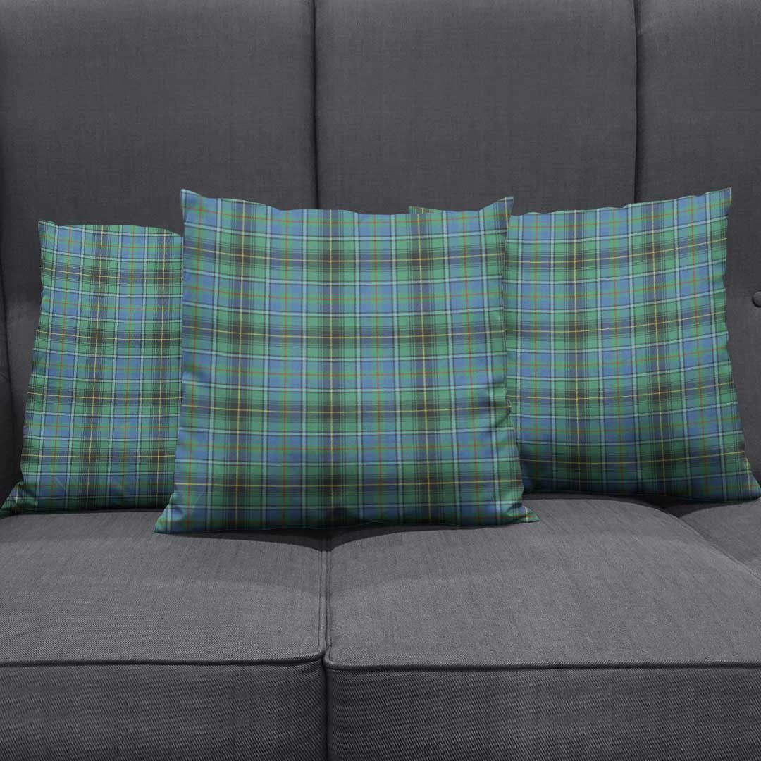 Macinnes Ancient Tartan Plaid Pillow Cover