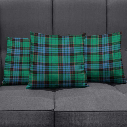 Stewart Old Ancient Tartan Plaid Pillow Cover