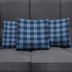 Mackay Blue Tartan Plaid Pillow Cover