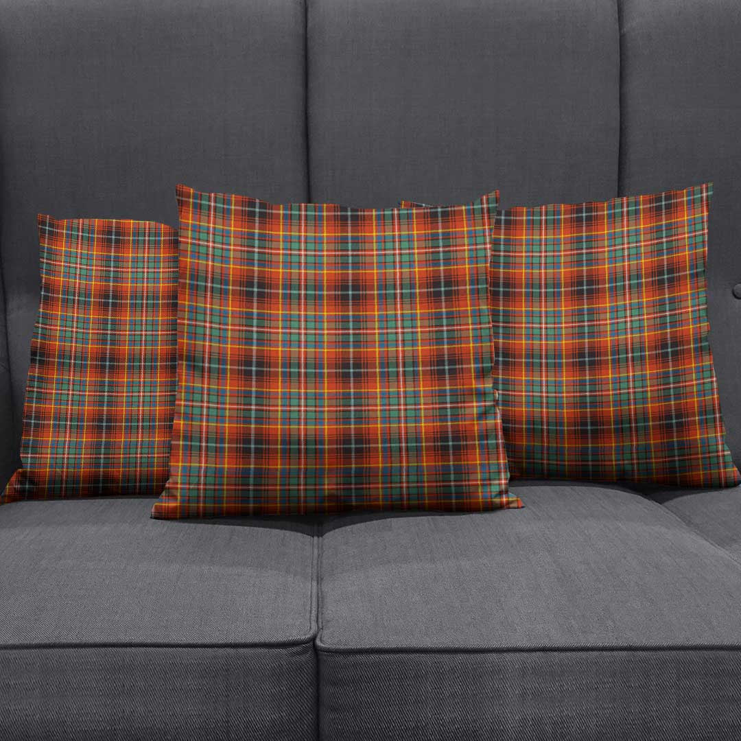 Innes Ancient Tartan Plaid Pillow Cover