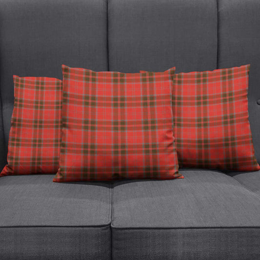 Grant Weathered Tartan Plaid Pillow Cover