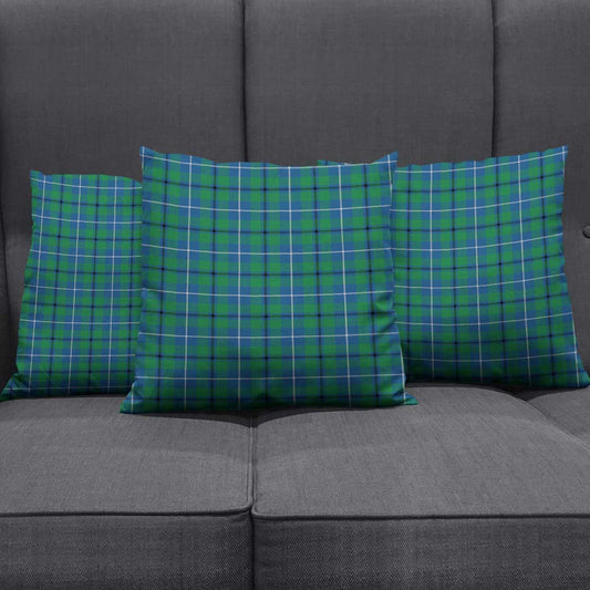 Douglas Ancient Tartan Plaid Pillow Cover