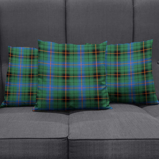 Davidson Ancient Tartan Plaid Pillow Cover