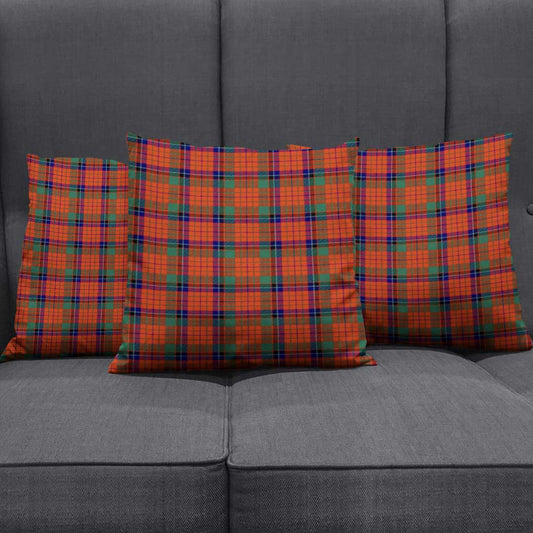 Nicolson Ancient Tartan Plaid Pillow Cover