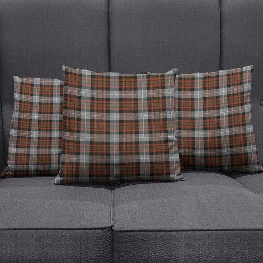 Macrae Hunting Weathered Tartan Plaid Pillow Cover