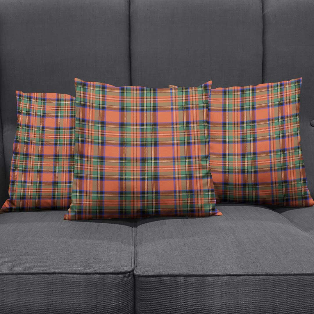 Stewart Royal Ancient Tartan Plaid Pillow Cover
