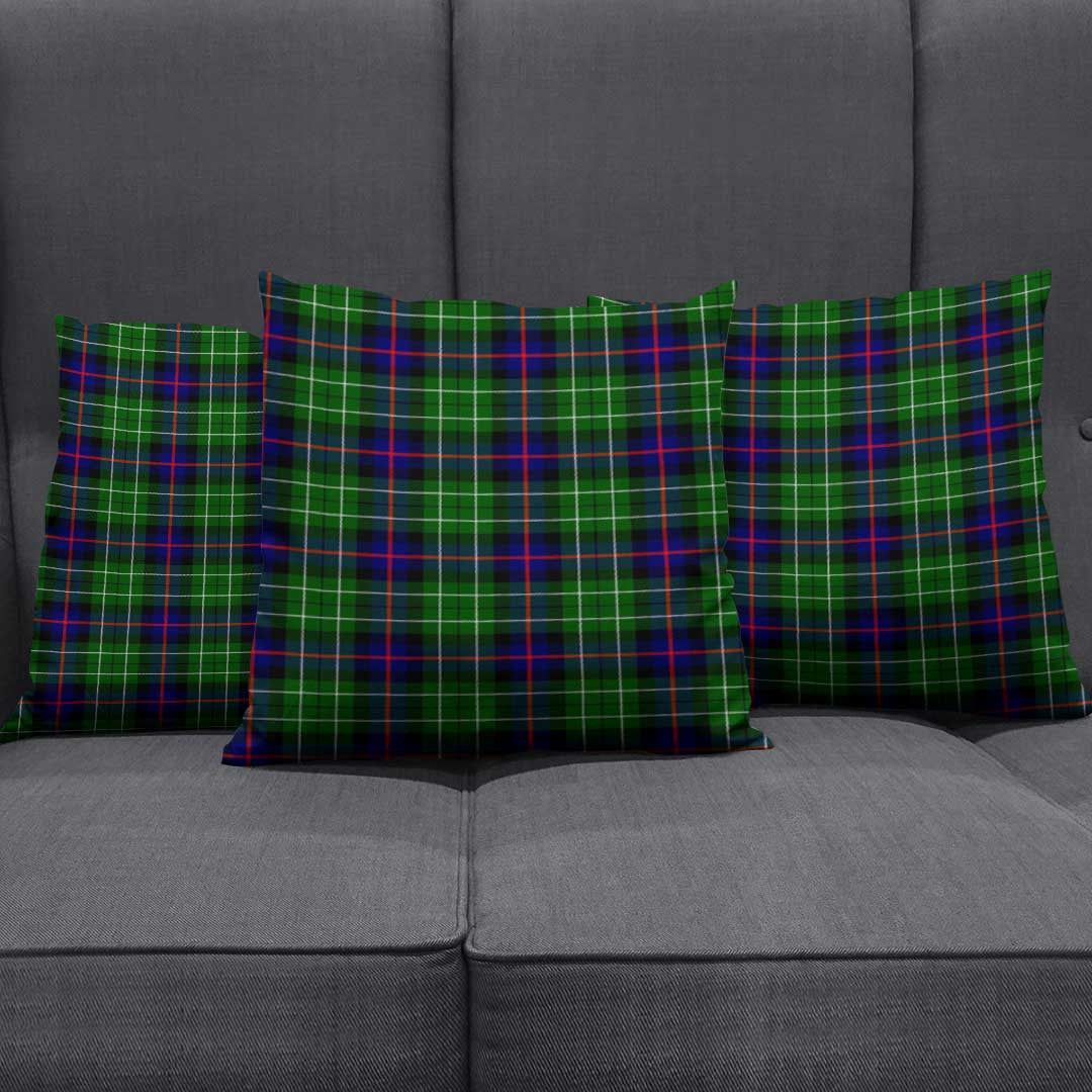 Leslie Hunting Ancient Tartan Plaid Pillow Cover