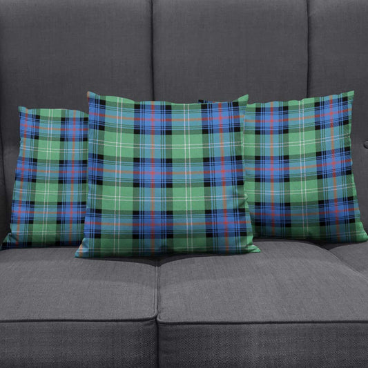 Sutherland Old Ancient Tartan Plaid Pillow Cover