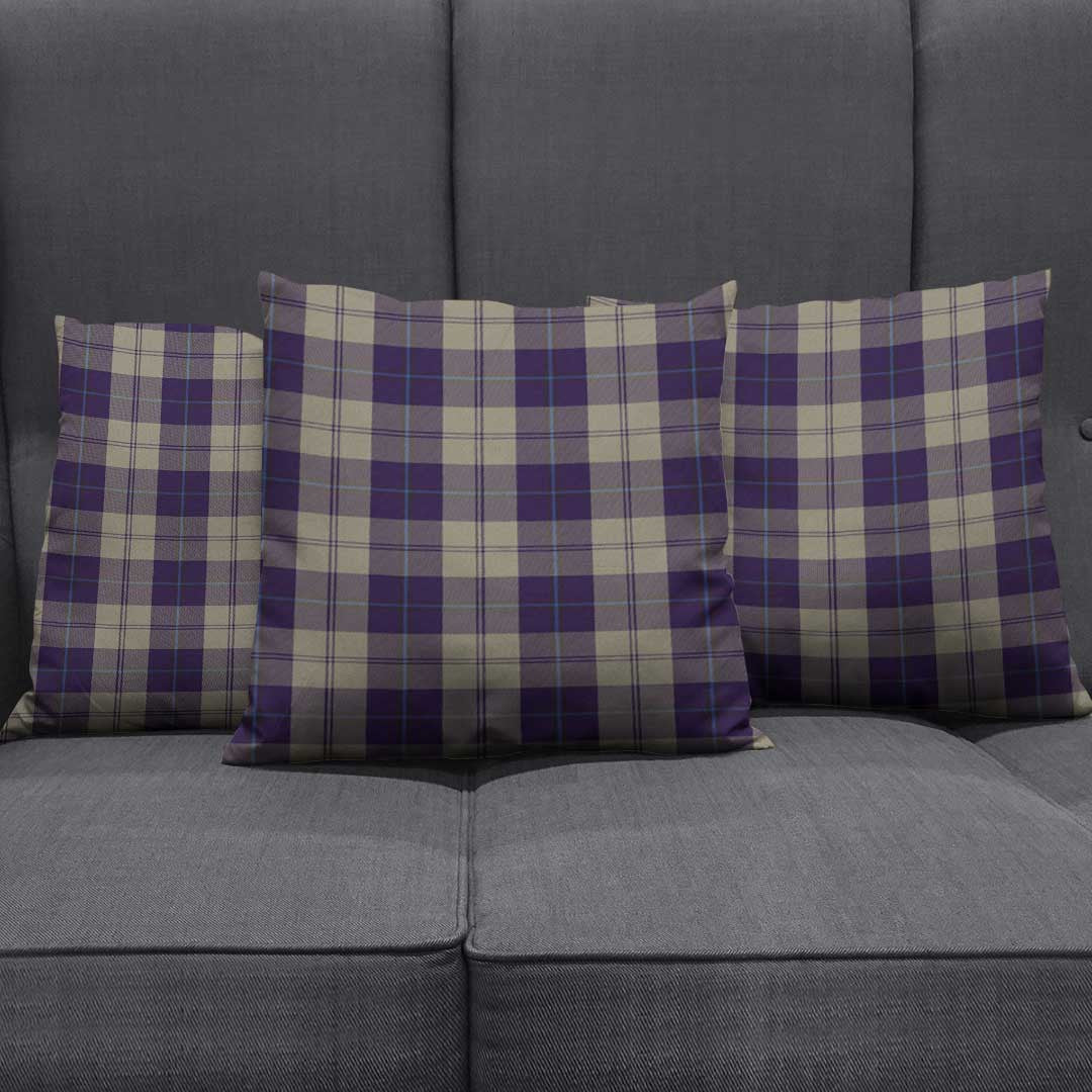 Cunningham Dress Blue Dancers Tartan Plaid Pillow Cover