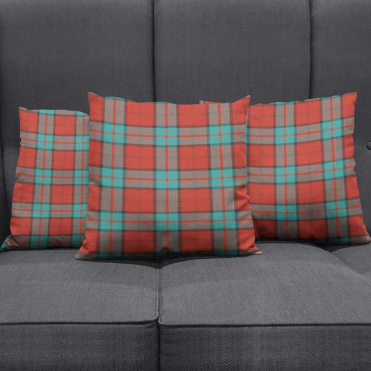 Dunbar Ancient Tartan Plaid Pillow Cover