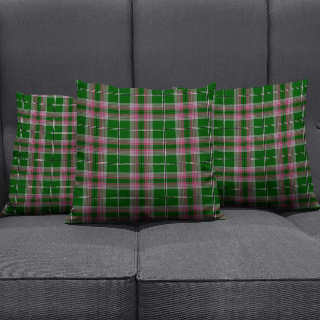 Gray Tartan Plaid Pillow Cover