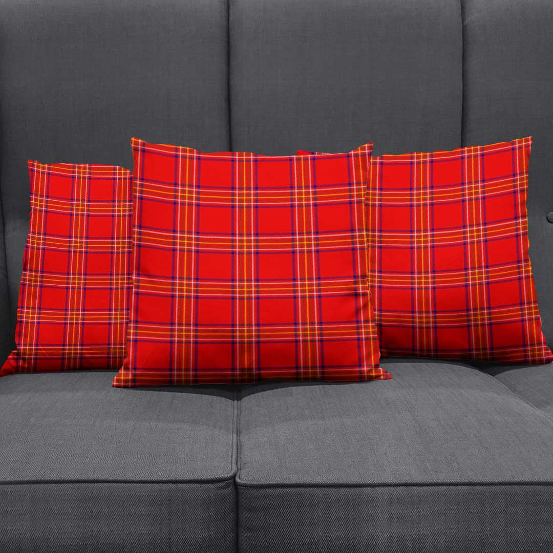 Burnett Modern Tartan Plaid Pillow Cover