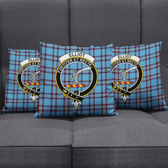 Elliot Ancient Tartan Crest Pillow Cover