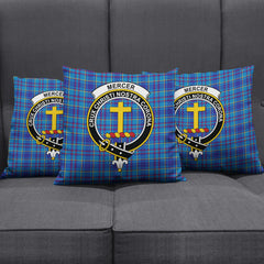 Mercer Modern Tartan Crest Pillow Cover