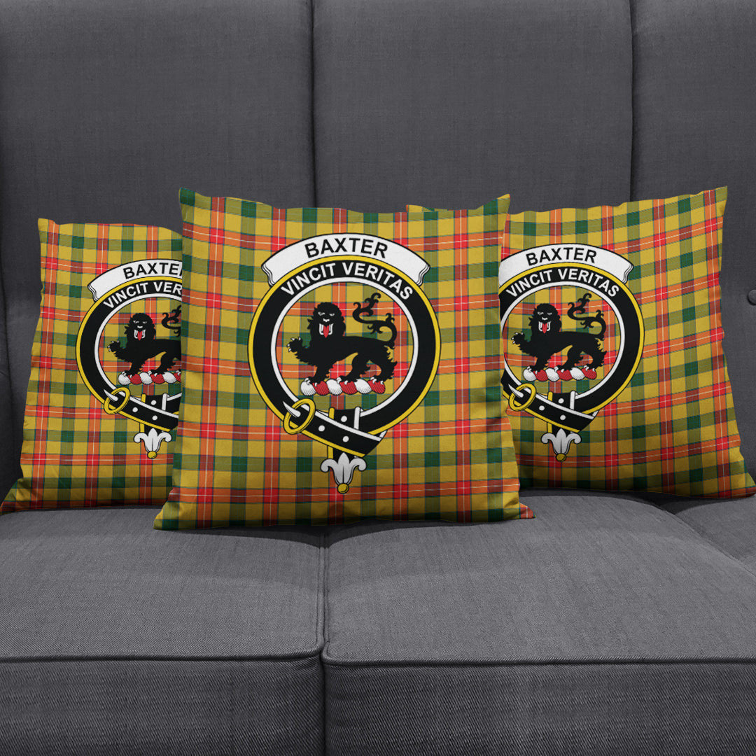 Baxter Tartan Crest Pillow Cover