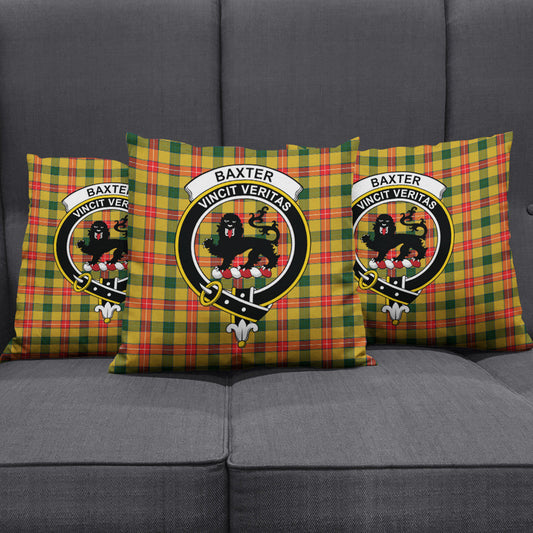 Baxter Tartan Crest Pillow Cover