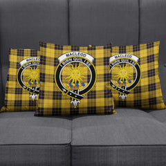 MacLeod of Lewis Ancient Tartan Crest Pillow Cover