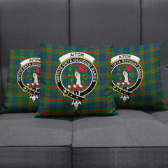 Aiton Tartan Crest Pillow Cover