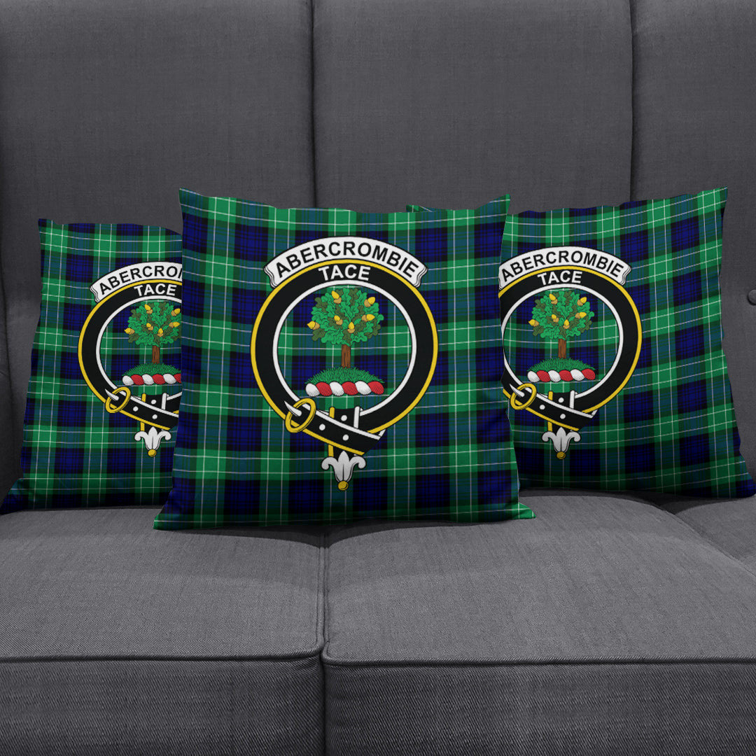 Abercrombie Tartan Crest Pillow Cover