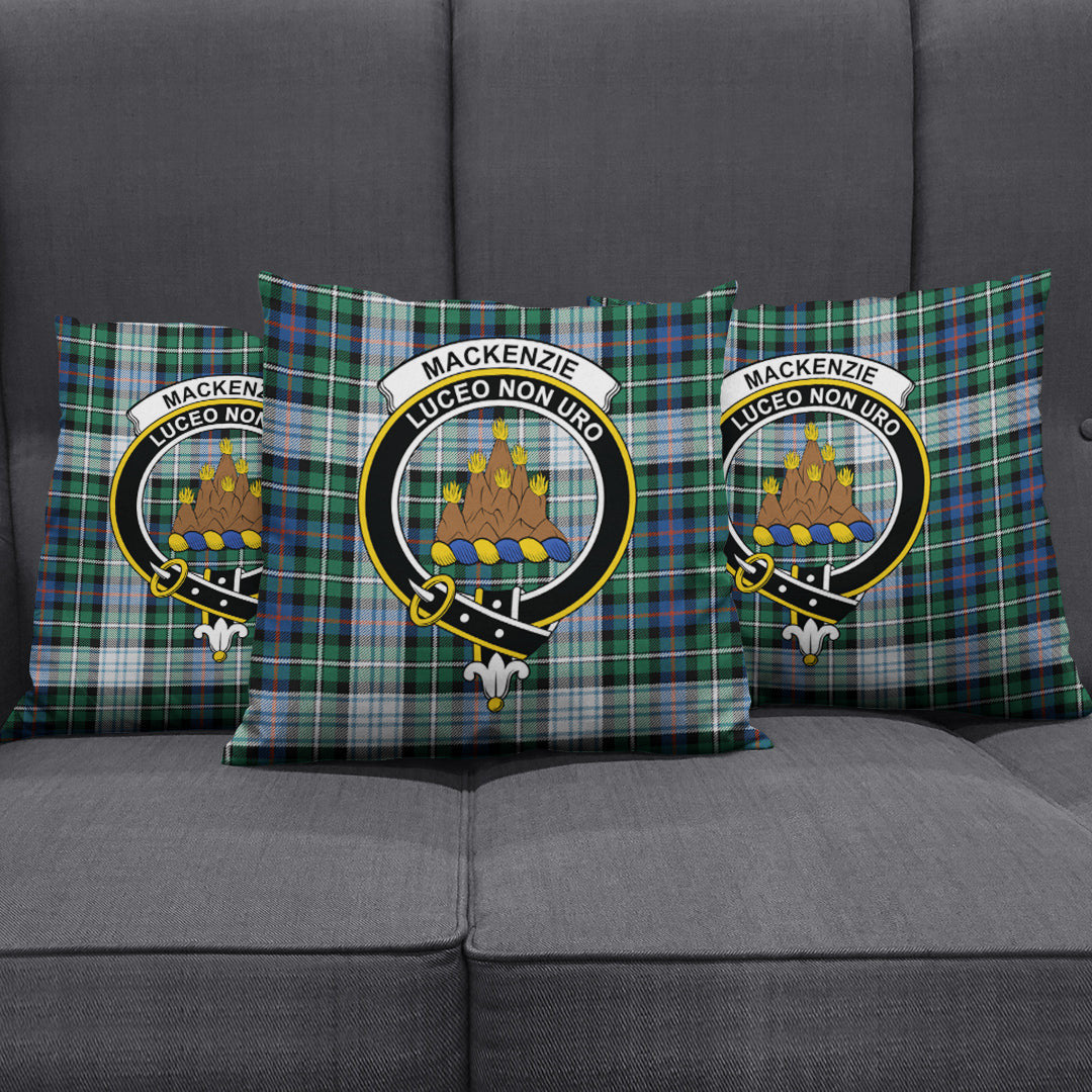 MacKenzie Dress Ancient Tartan Crest Pillow Cover