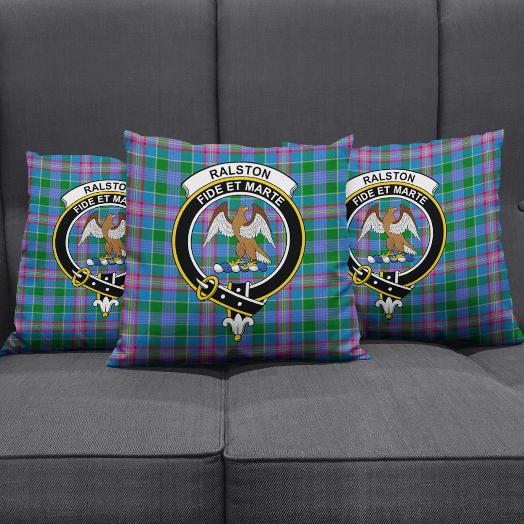 Ralston Tartan Crest Pillow Cover