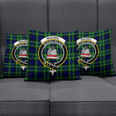 MacNeil of Colonsay Modern Tartan Crest Pillow Cover