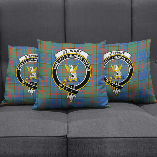 Stewart of Appin Hunting Ancient Tartan Crest Pillow Cover