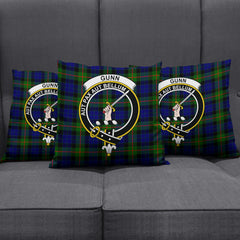 Gunn Modern Tartan Crest Pillow Cover