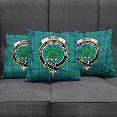 Irvine Ancient Tartan Crest Pillow Cover