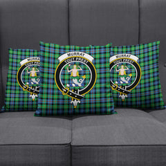 Murray of Atholl Ancient Tartan Crest Pillow Cover