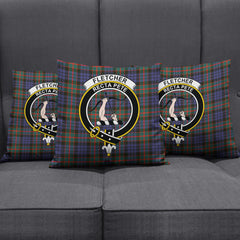 Fletcher of Dunans Tartan Crest Pillow Cover