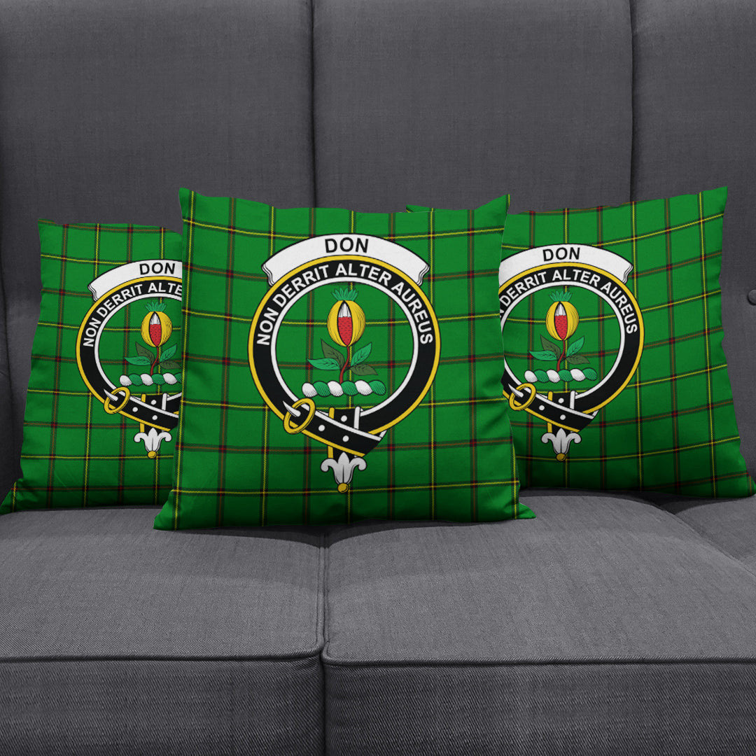 Don _Tribe of Mar Tartan Crest Pillow Cover