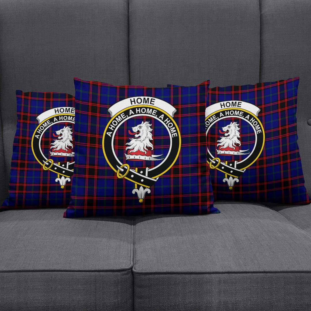 Home Modern Tartan Crest Pillow Cover